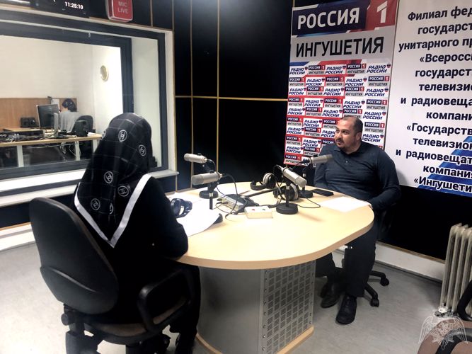 В Ингушетии росгвардеец стал гостем очередного выпуска ведомственной радио-рубрики