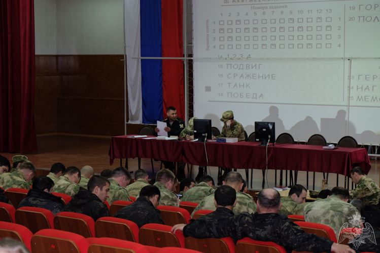 В Ингушетии росгвардейцы присоединились к акции «Диктант Победы»