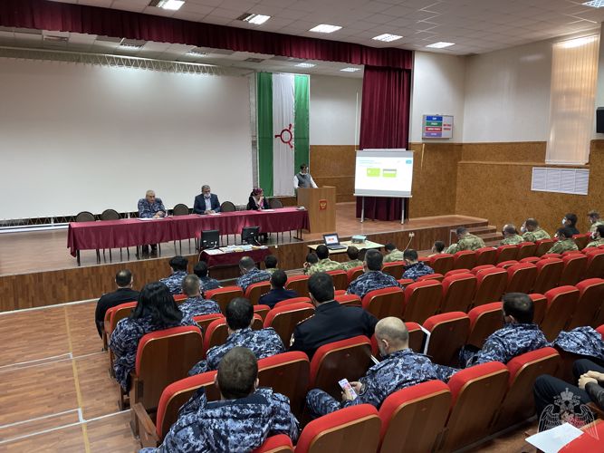 В Управлении Росгвардии по Республике Ингушетия состоялось мероприятие, приуроченное к неделе киберграмотности