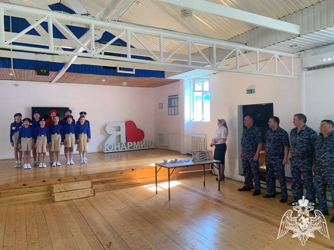 В Ингушетии росгвардейцы поддержали акцию «Мы — Россия»