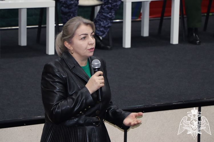 Офицер Росгвардии принял участие в молодежно-патриотическом форуме в Ингушетии