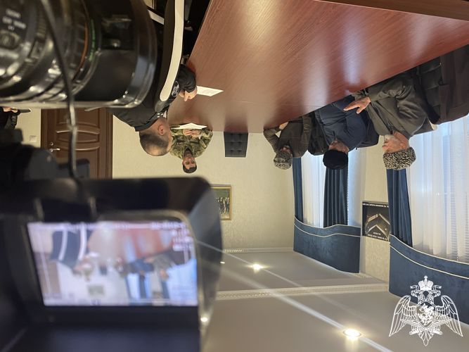 В Ингушетии росгвардейцы навестили семьи погибших сослуживцев
