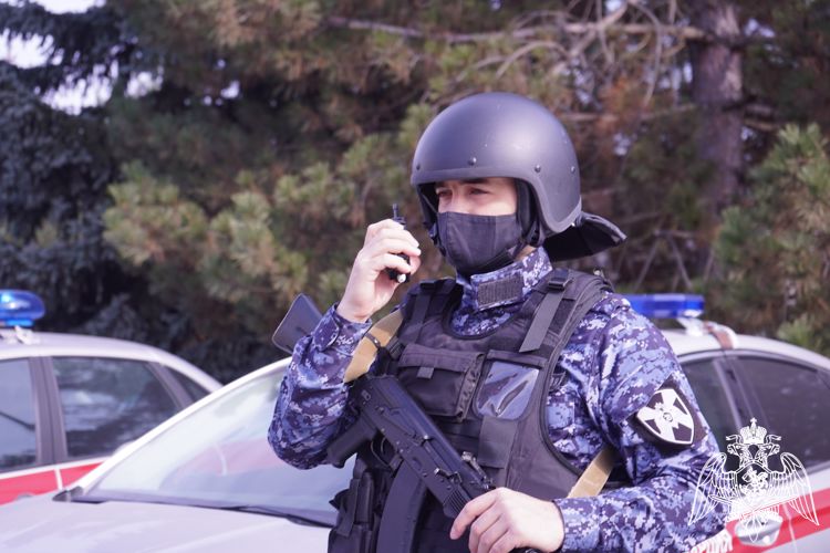 При участии Росгвардии пресечено правонарушение в Ингушетии