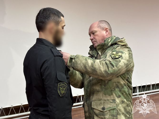 Росгвардейцы Ингушетии приняли участие в мероприятии, приуроченному ко Дню защитника Отечества