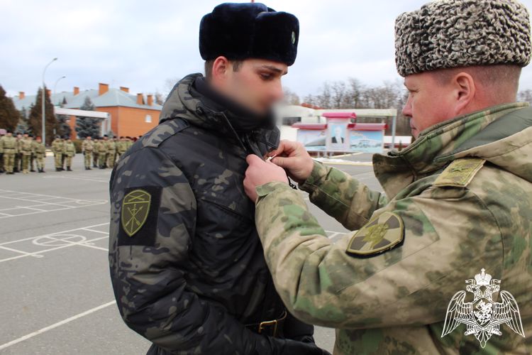 В Ингушетии состоялось вручение государственных наград росгвардейцам