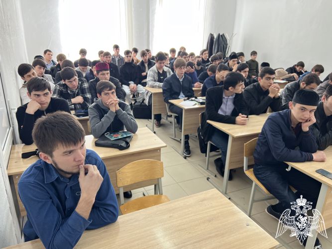 Росгвардейцы присоединились к акции "Вместе против террора" в Ингушетии