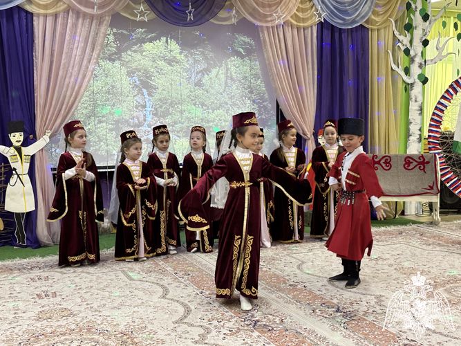 В детском саду Росгвардии в Ингушетии отметили День джигита