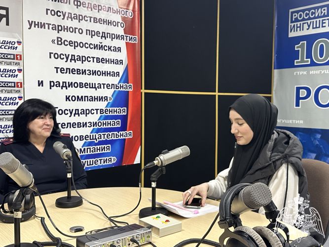 Радиорубрика «В эфире Росгвардия» продолжается в Ингушетии