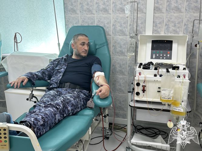 В Ингушетии росгвардейцы приняли участие в акции «От сердца к сердцу»