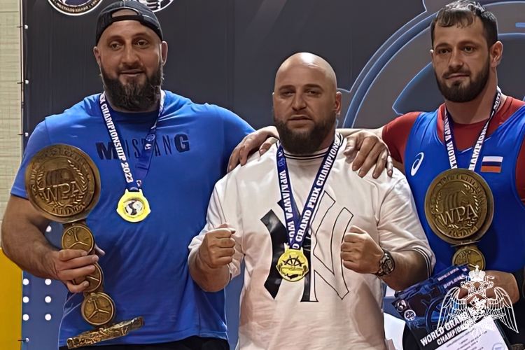 Росгвардейцы победили на чемпионате мира по пауэрлифтингу 
