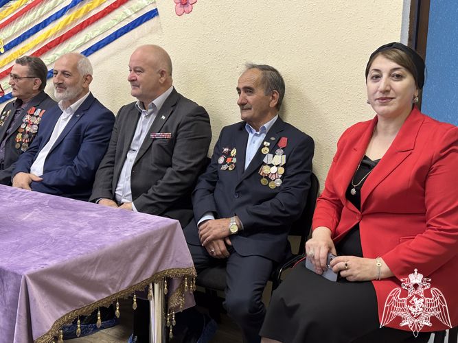 В назрановском детском саду Росгвардии прошло мероприятие, посвященное Дню Победы