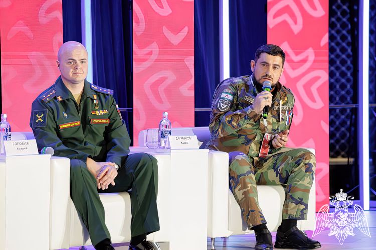 Росгвардеец из Ингушетии стал участникам всероссийского форума «Твой герой»
