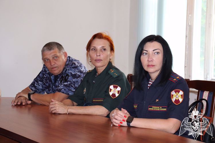 Сбор с начальниками пресс-служб проходит в Северо-Кавказском округе Росгвардии