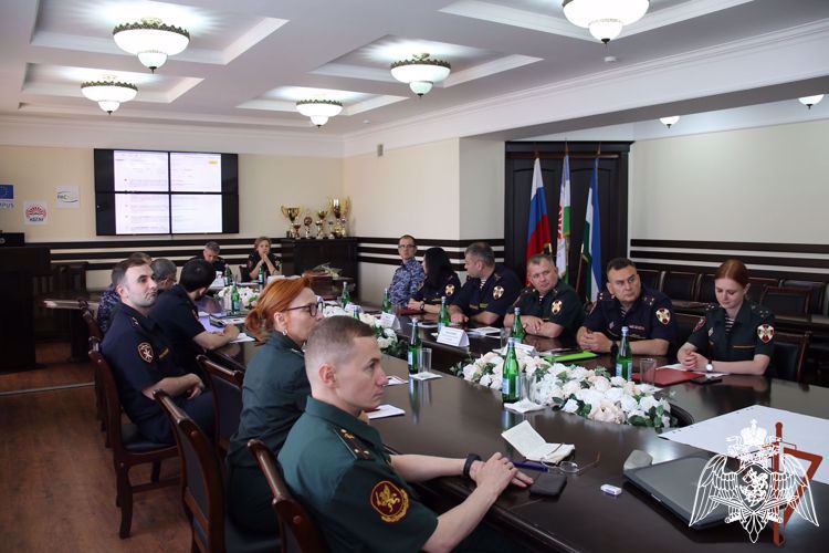Сбор с начальниками пресс-служб проходит в Северо-Кавказском округе Росгвардии