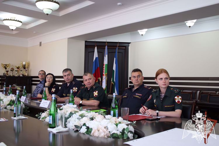 Сбор с начальниками пресс-служб проходит в Северо-Кавказском округе Росгвардии