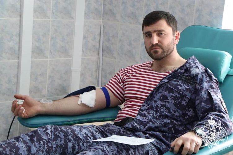 Росгвардейцы из Ингушетии поддержали акцию "От сердца к сердцу"