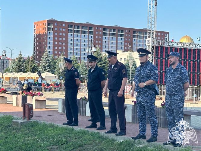 В Ингушетии росгвардейцы обеспечили правопорядок в период проведения республиканских мероприятий