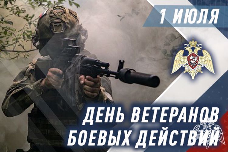 1 июля- день ветеранов боевых действий