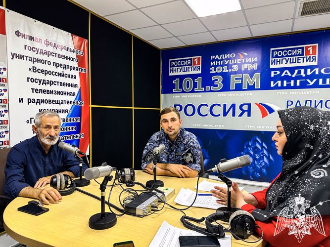 В Ингушетии продолжается  радиорубрика «В эфире Росгвардии»
