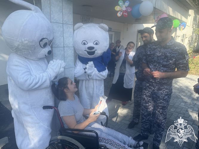 Росгвардейцы Ингушетии поддержали всероссийскую благотворительную акцию «Чужих детей не бывает»