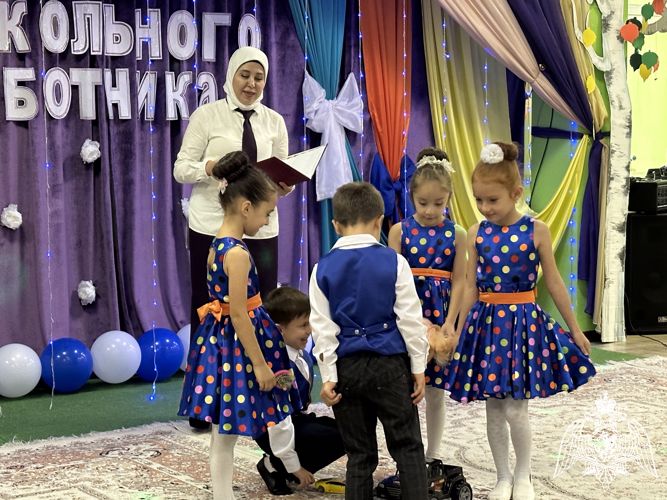 День работников дошкольного образования отметили в детском саду Росгвардии в Ингушетии