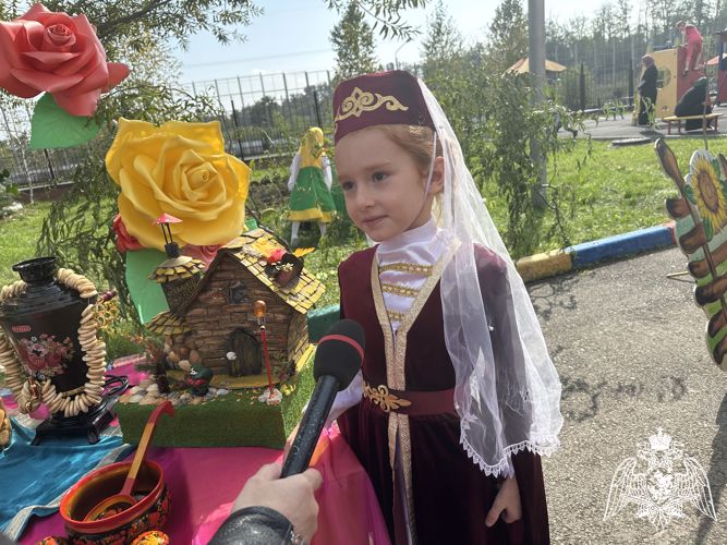 В Ингушетии в детском саду Росгвардии состоялась осенняя ярмарка