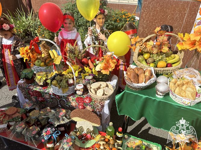 В Ингушетии в детском саду Росгвардии состоялась осенняя ярмарка