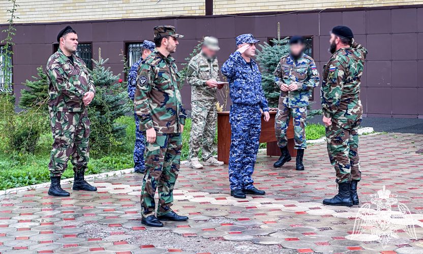 В Ингушетии росгвардейцы отметили день образования ОМОН