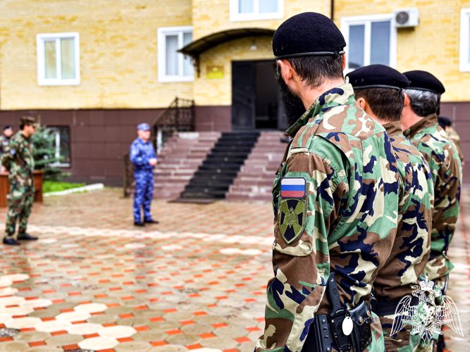 В Ингушетии росгвардейцы отметили день образования ОМОН