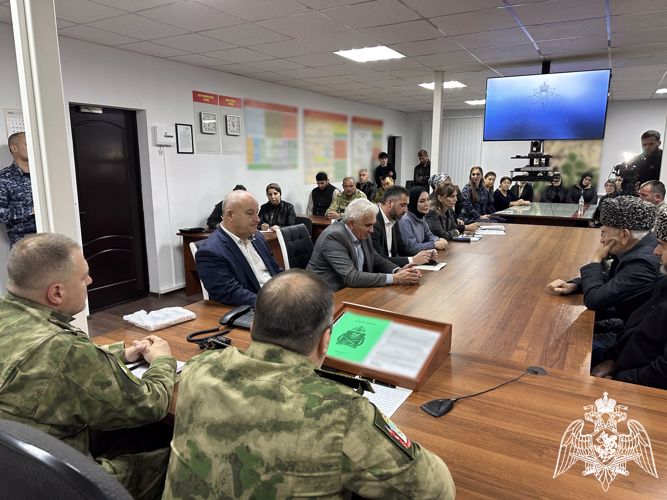 В Ингушетии состоялась встреча с семьями погибших росгвардейцев