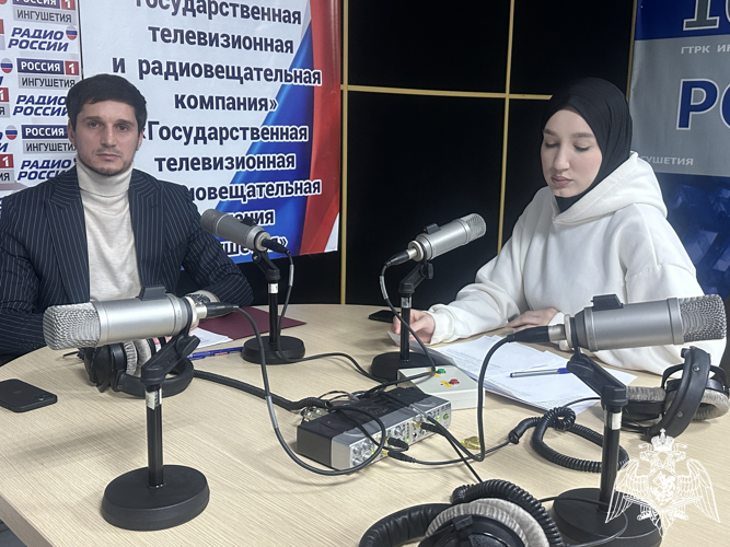 В Ингушетии продолжается рубрика «В эфире Росгвардия»