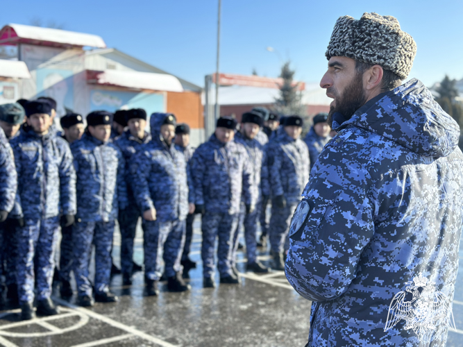 В подразделениях Росгвардии в Ингушетии начался зимний период подготовки