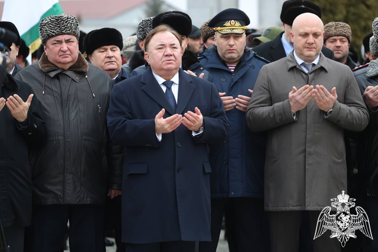 Начальник Управления Росгвардии по Республике Ингушетия  принял участие в памятных мероприятиях 
