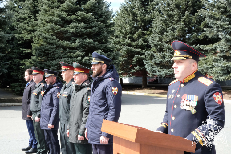 В Управлении Росгвардии по Республике Ингушетия отметили День войск национальной гвардии
