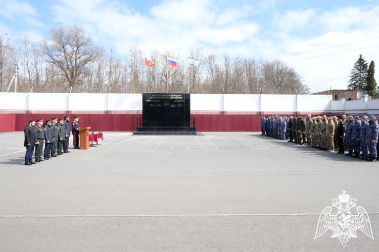 В Управлении Росгвардии по Республике Ингушетия отметили День войск национальной гвардии