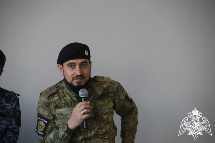 При участии росгвардейцев состоялся круглый стол в Министерстве по делам молодежи Республики Ингушетия