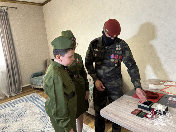 Росгвардеец стал героем конкурсного телесюжета на ГТРК «Ингушетия»