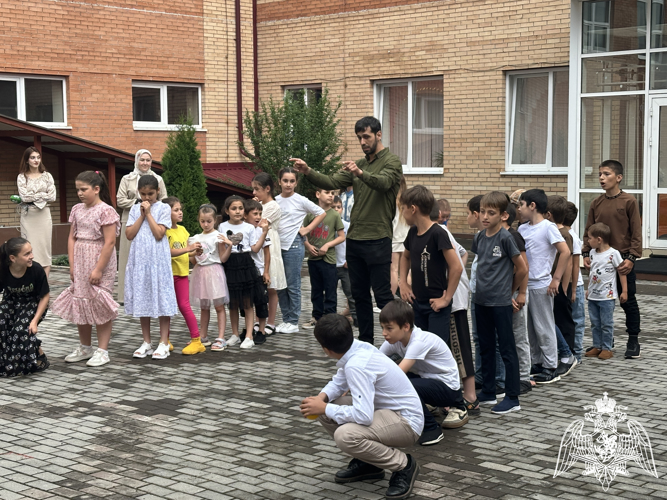 В Ингушетии стартовала всероссийская ведомственная акция  «Каникулы с Росгвардией»