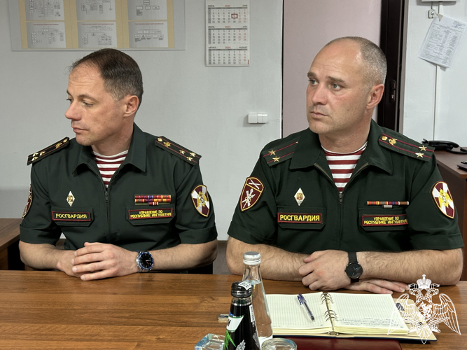 В Управлении Росгвардии по Республике Ингушетия подвели итоги служебно-боевой деятельности за полугодие
