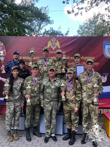 Спортсмены Северо-Кавказского ордена Жукова округа Росгвардии — победители ведомственного чемпионата по служебному биатлону