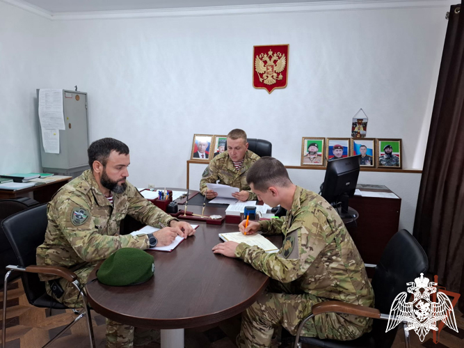 В Северо-Кавказский ордена Жукова округ Росгвардии для прохождения службы прибывают выпускники военных вузов