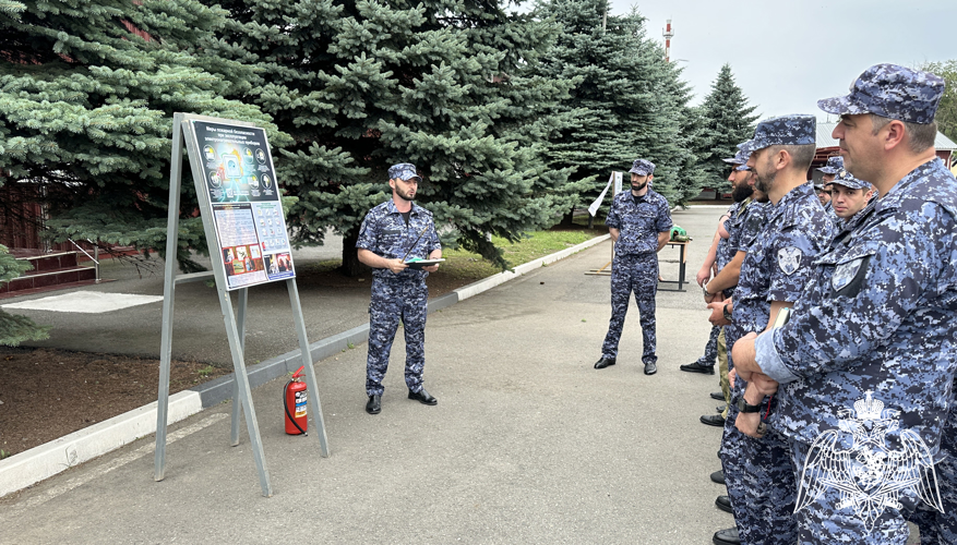 В подразделениях Росгвардии в Ингушетии стартовал летний период подготовки 