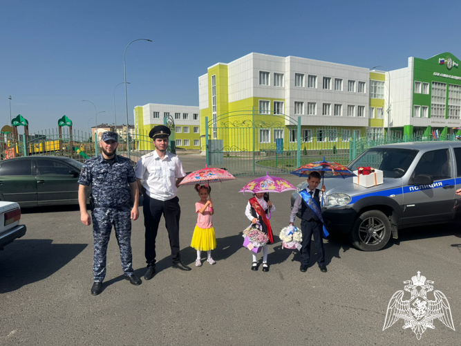 Росгвардейцы Ингушетии обеспечили правопорядок в День знаний