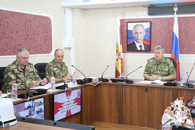 Военный совет Северо-Кавказского округа Росгвардии состоялся в Пятигорске