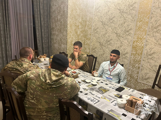 Росгвардейцы встретились с представителями  республиканского филиала фонда «Защитники Отечества»