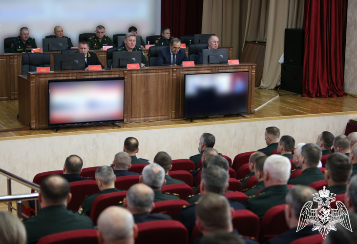 Генерал-лейтенант Олег Чернай провел оперативное совещание руководящего состава Северо-Кавказского округа Росгвардии