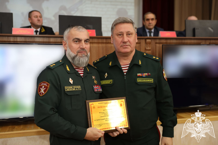 Генерал-лейтенант Олег Чернай провел оперативное совещание руководящего состава Северо-Кавказского округа Росгвардии