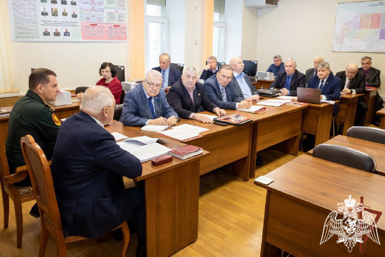 В Росгвардии состоялось расширенное заседание Президиума Совета ветеранов