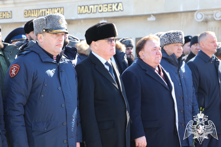 Начальник Управления Росгвардии по Республике Ингушетия принял участие в памятных мероприятиях 