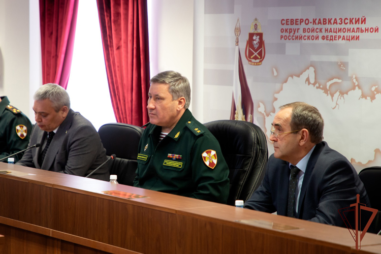 Состоялось заседание Оперативного штаба Северо-Кавказского округа Росгвардии